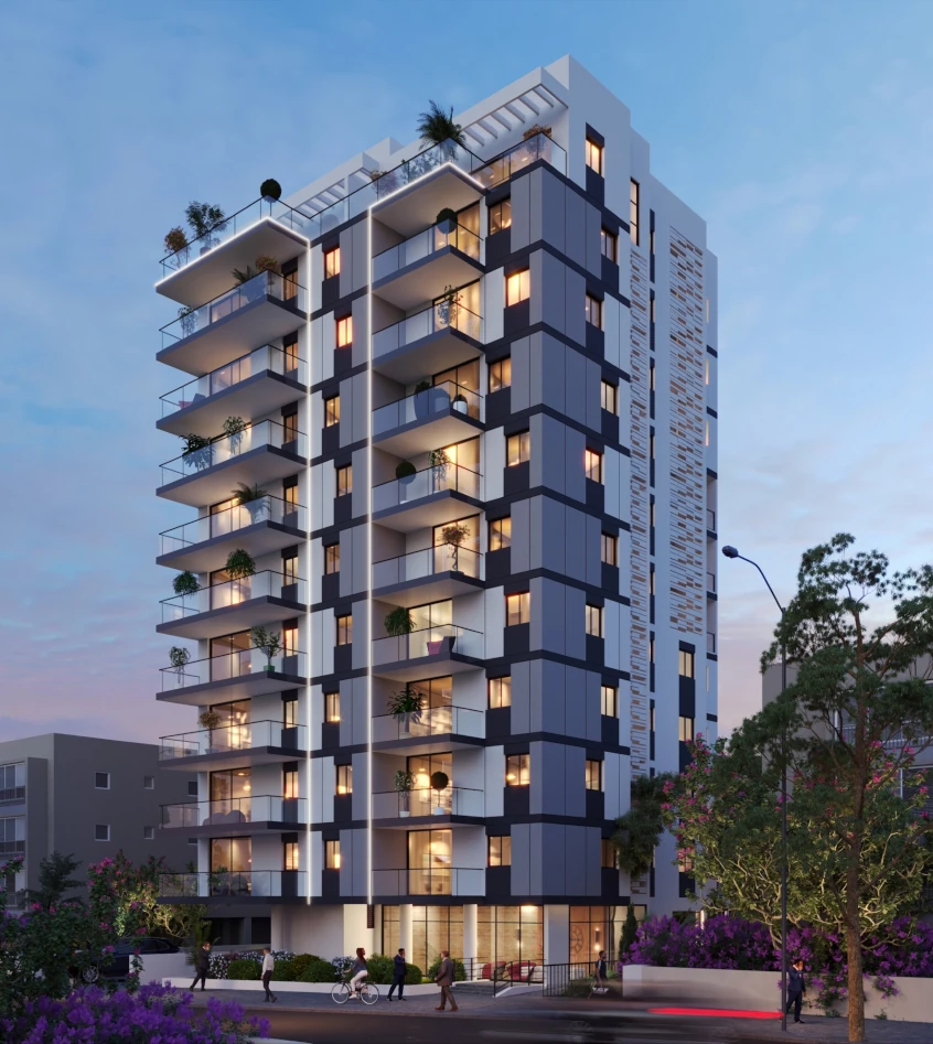 העצמאות 31 - בת ים - הדמייה לילה